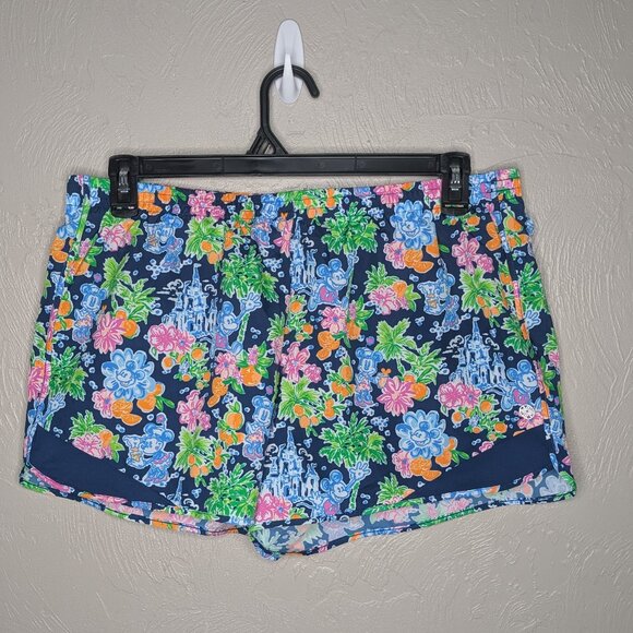 Lilly Pulitzer Pants - Disney Parks x Lilly Pulitzer Womens XLarge Minnie Ocean Trail Shorts 00148